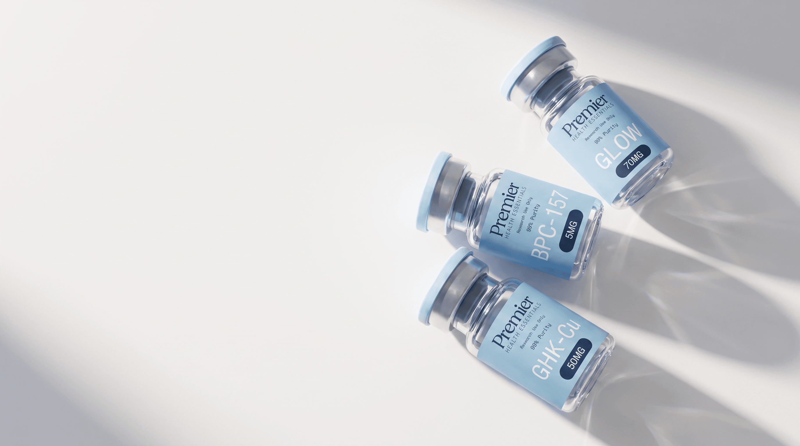 Premier Health research peptides background Premier Health research peptides background
